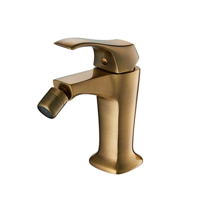 Miscelatore a spruzzo per bidet a cartuccia da 35 mm Rubinetto per bagno a maniglia singola in ottone antico