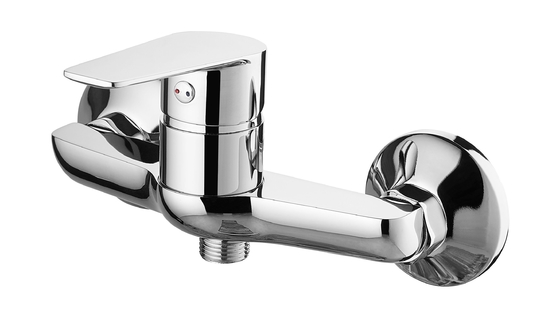Miscelatore Doccia Rubinetto Freddo Caldo Rubinetto Ottone Monocomando Cromato