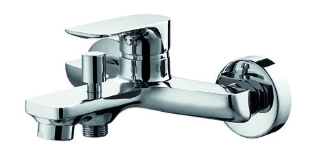 Rubinetti per vasca da bagno in ottone cromato da 35 mm a prova di perdite