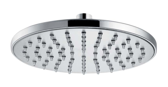 La testa di doccia rotonda della pioggia dei pezzi di ricambio della doccia del bagno di CONNE Chrome ha finito