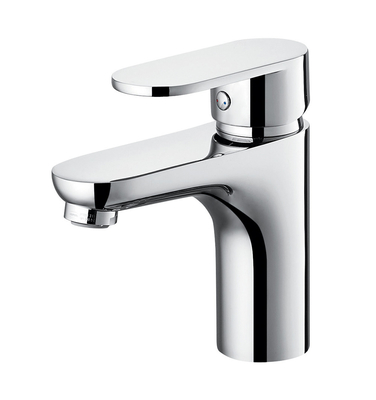 Rubinetto per bagno in ottone cromato OEM Rubinetto per acqua calda e fredda per lavabo