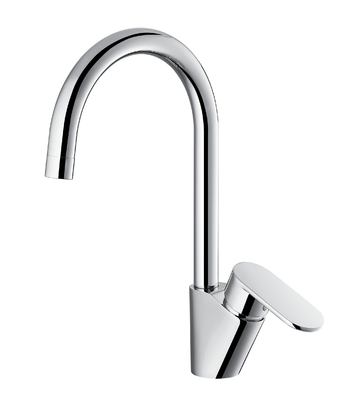 Rubinetti per lavello da cucina contemporanei elettrolitico Rubinetto da cucina in ottone lucido
