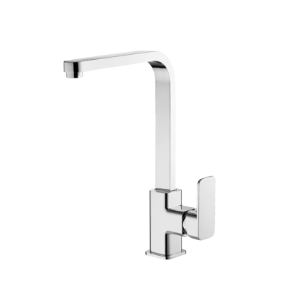 Rubinetto miscelatore da cucina in metallo ad arco alto Rubinetti per lavabo da appoggio alti 363 mm