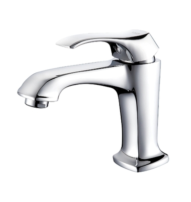 Rubinetto per lavabo monoforo resistente alla corrosione Rubinetto per lavabo monocomando in ottone