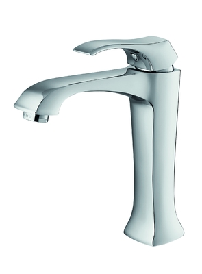 Rubinetto per lavabo a vaso da bagno Rubinetto per lavabo moderno a corpo alto Maniglia singola