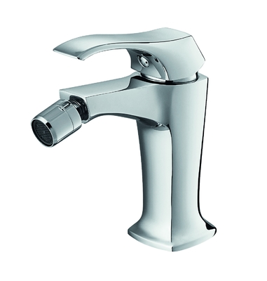 Rubinetti per bidet monoforo da bagno cromati con cartuccia in ceramica da 35 mm