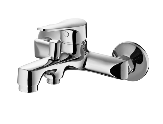 Rubinetti per vasca da bagno con montaggio a parete Rubinetto per vasca da bagno cromato monocomando antiruggine