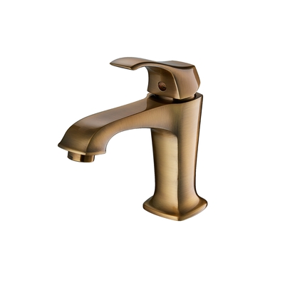 Rubinetto per lavabo monoforo in ottone antico OEM