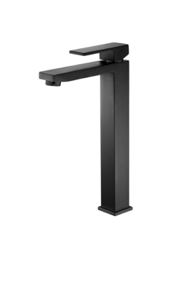 Rubinetti moderni per lavabo monoforo nero opaco