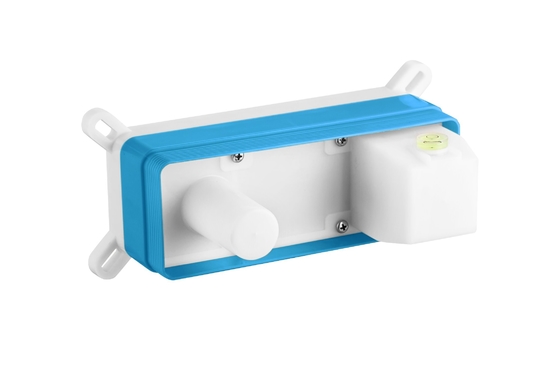 Miscelatore monocomando a parete con pannello tondo Miscelatore per doccia a cartuccia in ceramica