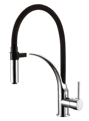 Staffa curva Rubinetto da cucina magnetico estraibile