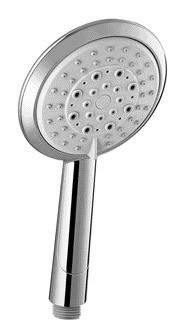 Pezzi di ricambio per doccia moderna per bagno Soffione doccia portatile rotondo in POM a cinque funzioni