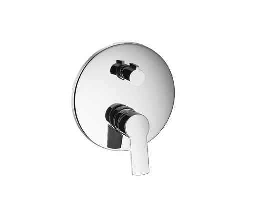 Miscelatore monocomando per vasca da bagno con cartuccia in ceramica da 35 mm