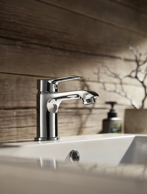 Installazione monoforo Rubinetto lavabo monoforo Cromo