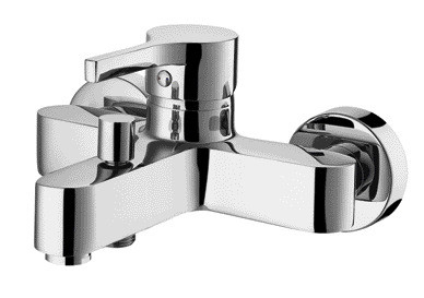 Rubinetti miscelatori per vasca da bagno con acqua fredda calda a cartuccia in ceramica da 40 mm