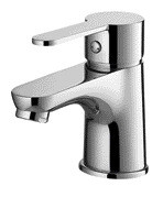 Rubinetto lavabo monocomando cartuccia ceramica cromo Rubinetto bagno