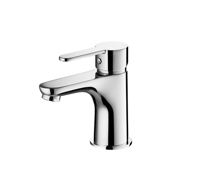 Ottone acqua calda e fredda lavabo rubinetto monocomando installazione a due fori