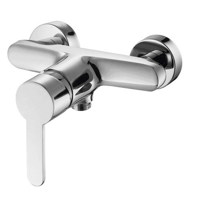 Rubinetto per doccia monofunzione a montaggio superficiale Rubinetto per vasca da bagno cromato