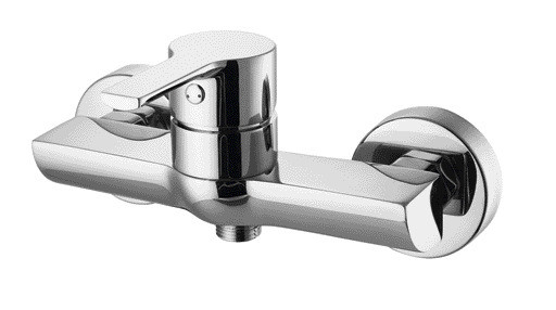 Rubinetto per doccia a parete Rubinetto per bagno in ottone, maniglia singola