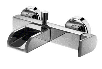 Miscelatore Miscelatore Vasca Da Bagno In Rame Puro La Cascata Da Parete