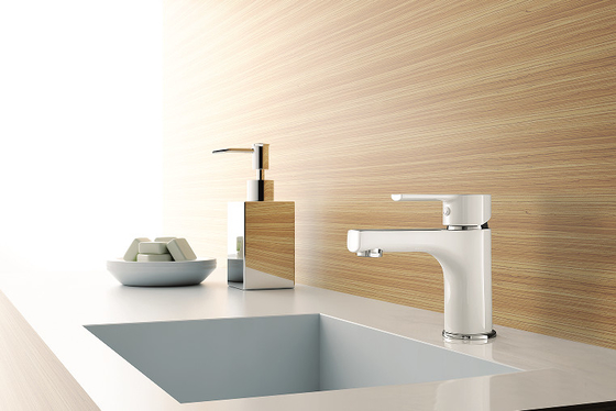 Miscelatore Bagno Per Lavabo Monocomando Ottone Cromato