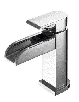 Rubinetto Bagno Cromato Con Bocca Altezza 83 Mm Con Tirante Bagno