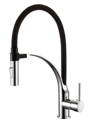 Staffa curva Rubinetto da cucina magnetico estraibile