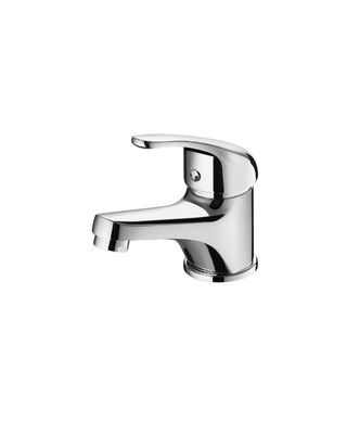 Il singolo miscelatore del bagno della leva spilla l'ottone a 3/8 pollici freddo delle installazioni dei tubi flessibili dell'acqua calda
