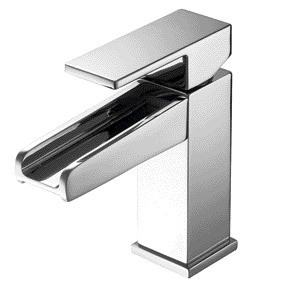 Rubinetto d'ottone della cascata del singolo miscelatore della leva per il bagno
