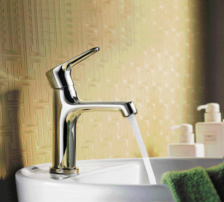Rubinetto caldo e freddo del singolo della leva del bagno del bacino rubinetto di miscelatore con la cartuccia ceramica