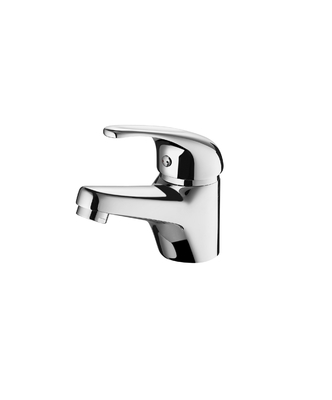Installazione facile nera calda del rubinetto di miscelatore del lavandino del bagno/acqua fredda ceramica