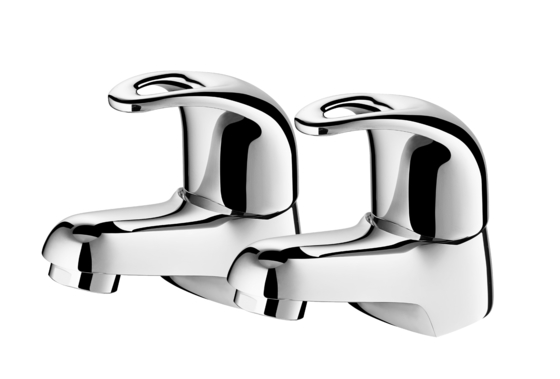 Lunghezza inossidabile di Tow Handle Faucet Water Saving 11.6cm del lavandino del bagno