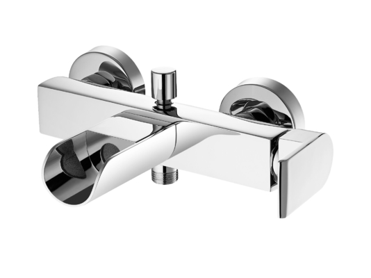 Bagno fissato al muro del rubinetto del rubinetto di miscelatore del bagno del rubinetto del bagno della cascata per il bagno LED