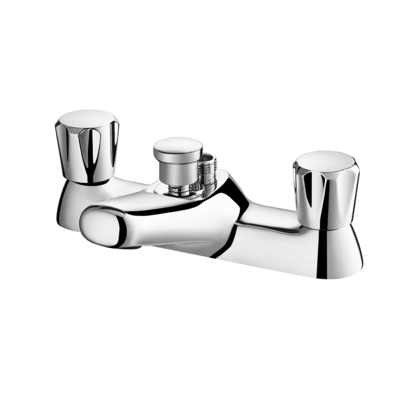 Rubinetti da bagno con doccia Rubinetto da bagno con riempitore di doccia Mixer Rubinetto a doppia leva Cromo Massello di ottone con manica da doccia