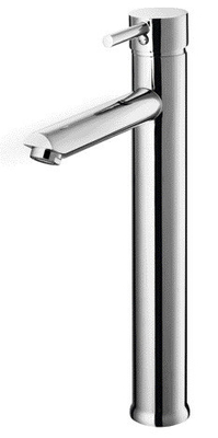 Il lavandino del miscelatore del bacino del bagno di Chrome spilla il singolo foro leva alta del ripiano della singola