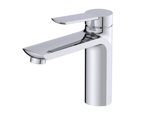 Tapone a leva singola con impianto di montaggio in bagno